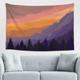 thumbnail image 4 of ZICANCN Funny Tapestry for Bedroom Aesthetic,Night Mysterious Forest Pattern Wall Tapestry for Living Room 60x40 Inches, 4 of 8