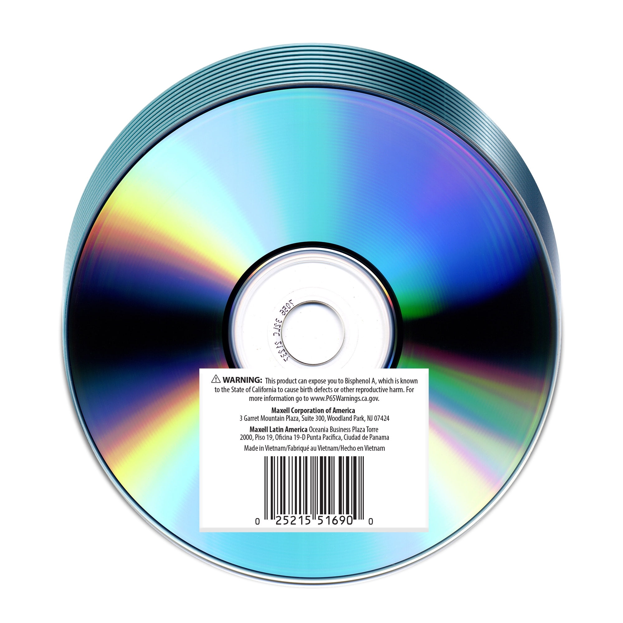 Amazon.com: Maxell – MAX648250, Branded CD Recordable Media