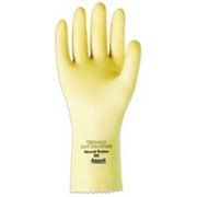 Ansell 012-392-10 Unlined Latex Gloves, 10, Natural Latex, Natural