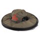 thumbnail image 4 of Sombrero repelente de mosquitos Gorro de apicultura Gorro de pesca de malla Cara de insecto, 4 of 8