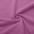 thumbnail image 5 of Josdec Women Plus Size Solid Round Neck Sleeveless Curved Hem Tank Top Soft Polyester Loose Casual Layering Vest Spring Summer Daily Loungewear Shirts L-5XL, 5 of 8
