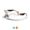 Orange, variant on DEX FIT SG210 Grey Safety Work Glasses Unisex (Clear Lens, Polycarbonate, One Size) - 1 Pair
