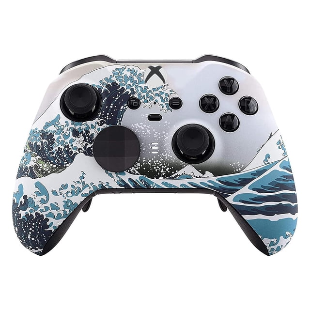 Custom Elite Series 2 Controller Compatible With Xbox One Xbox Series S and Xbox Series X (Waves)