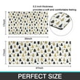 thumbnail image 7 of Gold Christmas Tree Pattern Kitchen Rugs Sets Of 2,Anti Fatigue Kitchen Mat Rugs Non Slip Washable,Decorative Kitchen Floor Mats for Kitchen,Sink,Laundry,17"x30"+17"x47", 7 of 7
