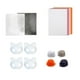 thumbnail image 5 of Kit de máscara de gato para hacer tú mismo, accesorio creativo para disfraz, máscara para pintar, máscara blanca para hacer tú mismo Estilo B, 5 of 9