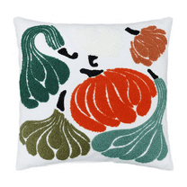 Embroidered Thanksgiving Throw Pillow Gourds - Bullseye's Playground™