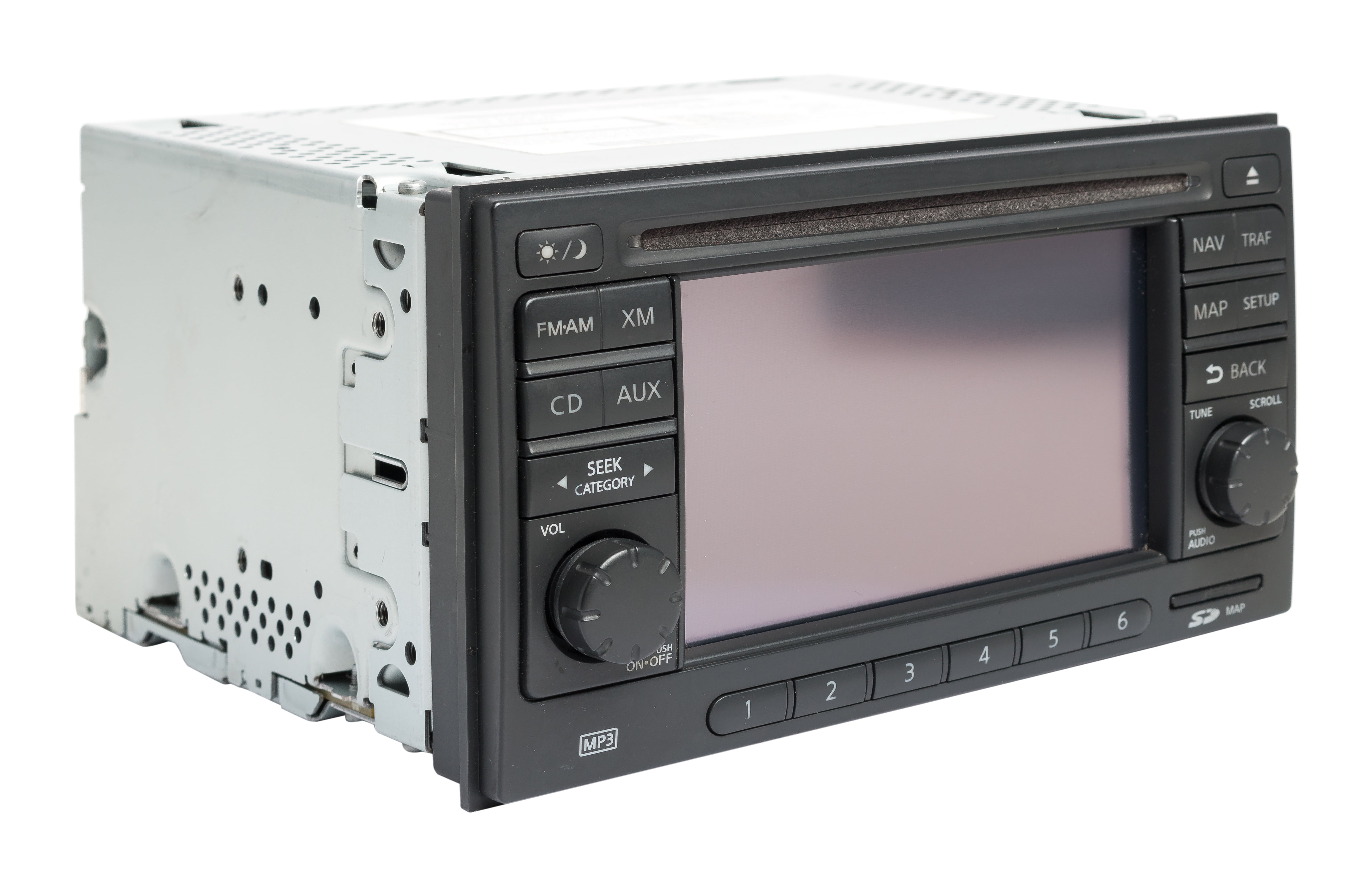 Restored 2011 Nissan Rogue AM FM Radio Single Disc CD Player Navigation Ready 25915-ZT51D (Refurbished)