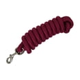 thumbnail image 4 of harper Horse Lead Rope Halter Rope Heavy Duty Horse Lunge Line for Sheeps Pets Dogs Dark Red, 4 of 10