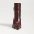 thumbnail image 3 of Sam Edelman Women's Weslie Buckle Wedge Boot Burgundy Leather 11M, 3 of 7