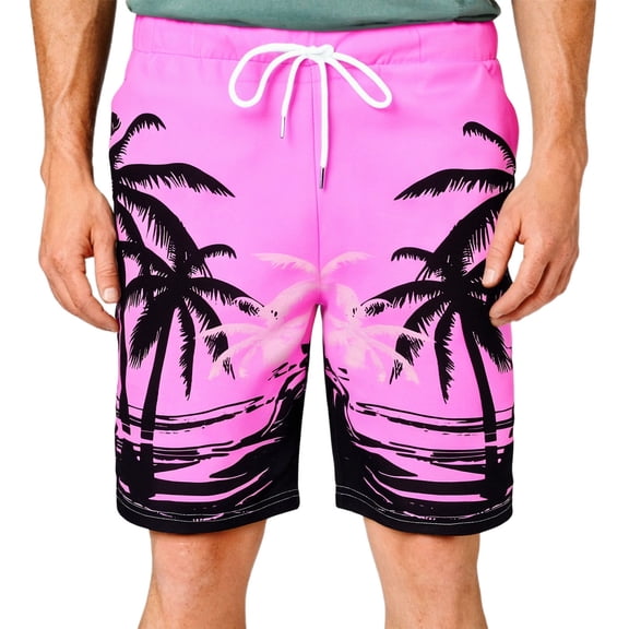 CHENge Swim Trunks with Compression Liner Retro Athletic Solid Color Quick Dry Swimming Swimsuit Beach Shorts Big and Tall Upf 50 Sun Protection Summer Swimwear