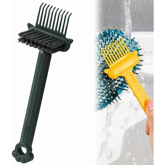 Brosse de Nettoyage pour Chevilles de Voiture 2 en 1, Élimine les Taches de Voiture et les Taches de peines, mini Brosse de Nettoyage à Nettoyer et Certifiée pour Usage Domestique et de Salon (Jaune)