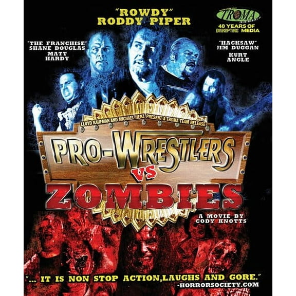 Pro-Wrestlers Vs. Zombies (Blu-ray), Troma, Horror