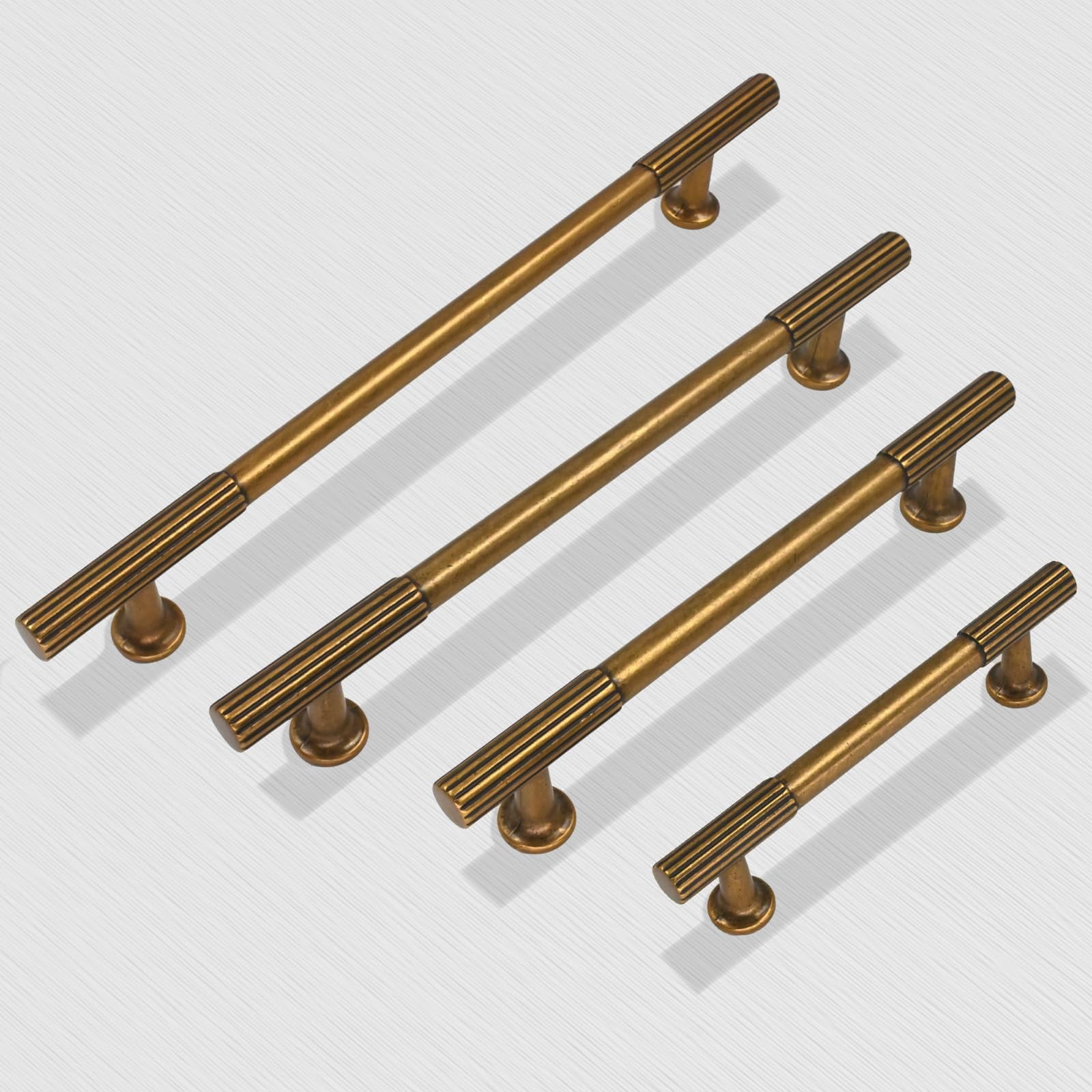 10 Pack Antique Brass Kitchen Cabinet Knobs Cabinet Pulls Drawer Knobs Cabinet Hardware Zinc Knobs for Drawers