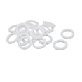 thumbnail image 5 of Unique Bargains 18mmx12mmx2mm Flat Washer Flange Gasket White 20Pcs, 5 of 5