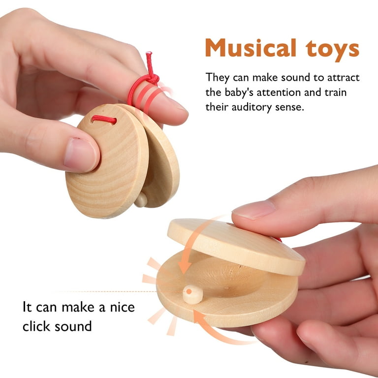 破格4個PLAY WOOD Castanets CA-20MB CA-20MG 破格4個PLAY WOOD