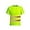 Neon Green - Style 2, variant on High Visibility Reflective Safety Shirts Custom Your Logo Hi Vis t Shirts Neon Quick Dry Outdoor Work Shirts