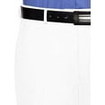 thumbnail image 2 of RGM Dress Pants for Men Slim fit Modern Flat-Front - Formal Business Wrinkle Free No Iron White 42 Short, 2 of 4