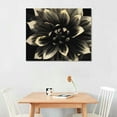 thumbnail image 2 of GOSMITH  Large Canvas Wall Art Black and Gold Flower Wall Decor for Living Room, Bedroom, Office &amp; Home Decor Gallery Wrapped, 2 of 4