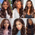 thumbnail image 3 of Hair Bundles MAMART Body Wave, 30 cm, 35 cm, 40 cm, marrón #4, 3 of 9