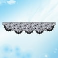 thumbnail image 1 of HEALEEP Spider Web Decor Fireplace Cover Black Lace 1Set for Party Planners  Decorations, 1 of 8