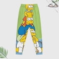thumbnail image 6 of Simpsons Sweatshirt & Sweatpants Tracksuit Sets Printed Casual Pullover Hoodie & Pants Set 4XL, 6 of 9