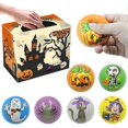 thumbnail image 1 of Halloween Pumpkin Bucket Ghost Pressing Toy Sensory Toy Stress Relief Toys Halloween Party Favors Gift for Kids Adults, 1 of 3