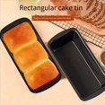 thumbnail image 3 of 2 Molde para Pan Rectangular, Molde para Pan Tostado, Molde para Pasteles, Pan de Acero Al Carbono, Repostería, Utensilios para Hornear, Molde Antiadherente para Hornear DIY (L), 3 of 5