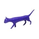 thumbnail image 3 of Estatua de gato de resina, figura decorativa artesanal moderna, pieza central coleccionable, regalo Azul, 3 of 9