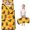Dachshund Dog Paw Print Yellow Pattern, variant on Dachshund and Wine Pink Pattern Teens Toddler Nap Mat with Pillow, Sleeping Mat Bag for Preschool Daycare 59"x22"