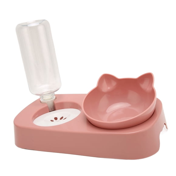 Cuencos De Agua Para Mascotas, Comedero De Agua Automático Higiénico Para Gatos, Juego De Platos Elevados Para Evitar Resbalones Para Perros Medianos Y Cachorros.