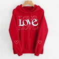 thumbnail image 5 of ICHUANYI Valentines Day Love Heart Printed Hoodies for Women Long Sleeve Shirts Crewneck Sweatshirts Spring Fashion Clothing Top, 5 of 9