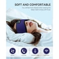 thumbnail image 2 of Sleep Headphones MUSICOZY Bluetooth 5.2, diadema, máscara para dormir, 2 of 7