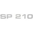 thumbnail image 2 of Sea-Doo Boat Raised Decal 162398-01 | SP 210 Silver 10 1/2 x 1 5/8 Inch, 2 of 3