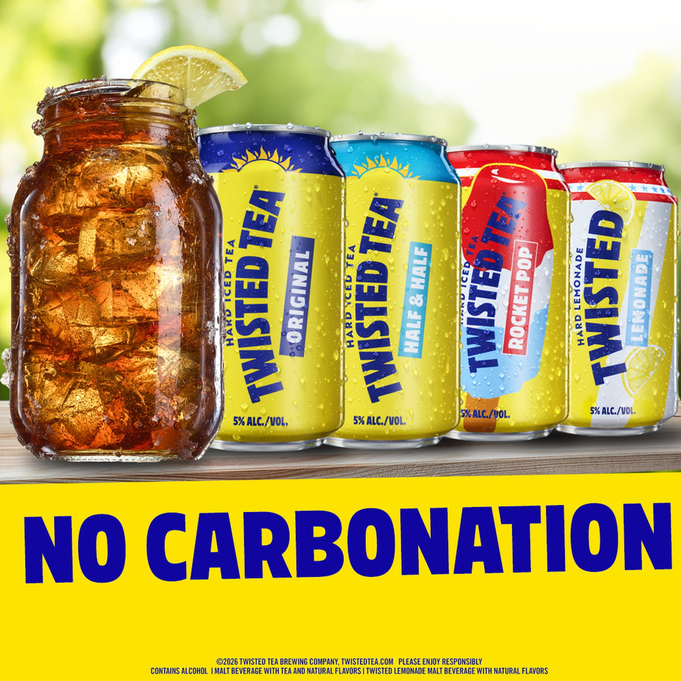 Twisted Tea Hard Iced Tea Variety Party pack, 12 pack, 12 fl oz Aluminum Cans, 5% ABV