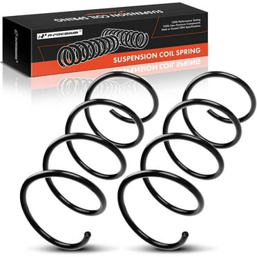 A-Premium Suspension Coil Springs Compatible with Mercedes-Benz W203 A209 C209 C230 C240 C280 CLK320 CLK500 Front Side 2-PC Set