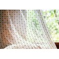 thumbnail image 2 of Floral Tulle Curtains with Rod Pocket, Clover Flowers Green Dots Cultural Irish St. Patrick's Day Pattern, Sheer Drape for Wedding Party 2 Panels, 7 Sizes, Lime Green Dark Green, by Ambesonne, 2 of 3