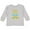 AC-Heather Grey, variant on Here Comes Trouble, Mustache, Moustache Boys or Girls Long Sleeve Toddler T-Shirt