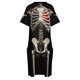 thumbnail image 4 of Vestido de esqueleto de amor para mujer prenda holgada con bolsillos elegante y elegante promoción de Halloween, 4 of 6