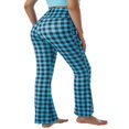 thumbnail image 2 of Pantalons de Yoga Bootleg pour Femmes Taille Haute Évasée Leggings d'Entraînement P-2TG, 2 of 6