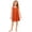 A-Orange104, variant on JAJAHO Girls Sleeveless Nightgown Spaghetti Strap Pajamas Dress For Kids Sleepwear, 5-14 Years
