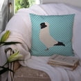 thumbnail image 3 of Carolines Treasures BB8126PW1414 Nun Pigeon Blue Check Fabric Decorative Pillow, 14 x 14 in., 3 of 4
