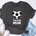 thumbnail image 6 of EcoLoom Soccer Mum Soccer Player Mum Short Sleeve Unisex T Shirt, 6 of 6
