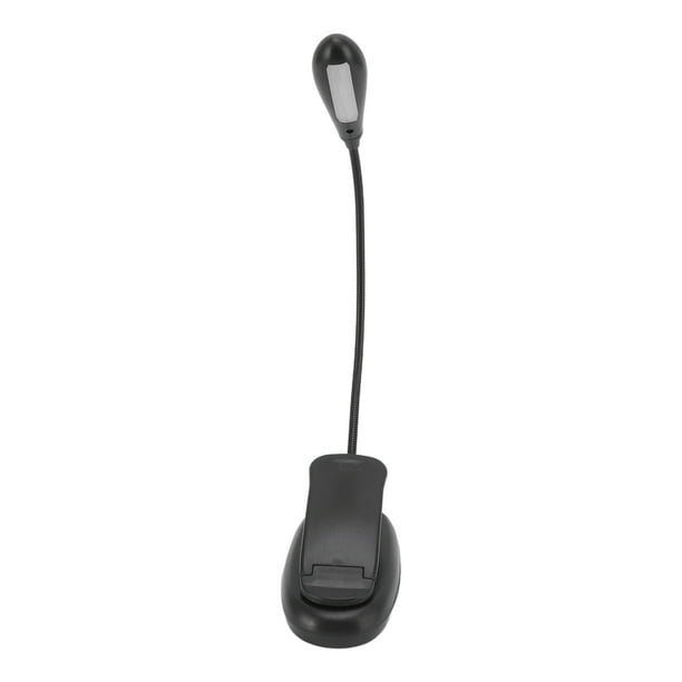 Clip De Lectura En Luz Negro 9 Niveles 7 Lámparas Plegable Flexible Cuello De Cisne USB Recargable LED Clip Lámpara De Lectura De Mesa