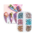 thumbnail image 2 of Beauos Crystal Rhinestones Flatback Loose Gemstones Glass Rhinestones, 2 of 6