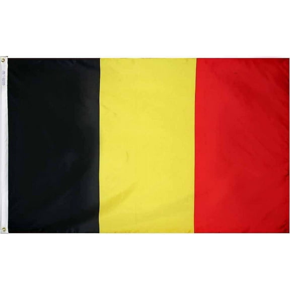 Belgium - 3'X5' Nylon Flag