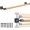 3 FT, variant on Space Saver, Ballet Barre, Wall Mounted Traditional Wood Ballet Barre System Stretch/Dance for Home Barre Workout Equipment, Height Adjustable, for Kids and Adults