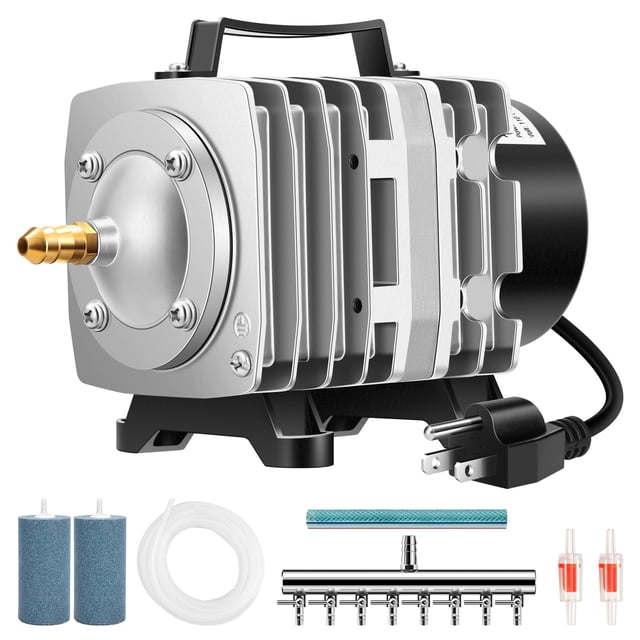 Kit de bomba de aire VIVOSUN 40W 4200 L/H para acuarios e hidroponía