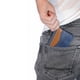 thumbnail image 2 of Tarjetero Soldi Azul- Marrón De Piel Vegana GLOWA Cartera, 2 of 8