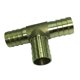 thumbnail image 5 of Adaptadores de Conectores en T de Rosca Igual en apariencia de T de Rosca de Latón , 14mm Yotijar Conector de acoplador de púas de latón, 5 of 9