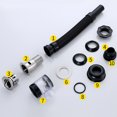 thumbnail image 4 of Flexible Sink Drain Pipe Plumbing Flexible Kitchen Anti clogging Sink Strainer Drainages Tube Sink Accessories, 4 of 9